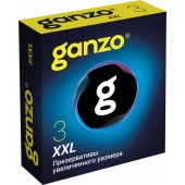Презервативы увеличенного размера Ganzo XXL - 3 шт. - Ganzo - купить с доставкой в Оренбурге