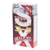 Ароматизированные презервативы Sagami Xtreme COLA - 10 шт. - Sagami - купить с доставкой в Оренбурге