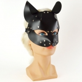 Черная кржаная маска Pussy - Sitabella - купить с доставкой в Оренбурге