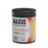 Анатомические презервативы MAXUS Sensual - 15 шт. - Maxus - купить с доставкой в Оренбурге