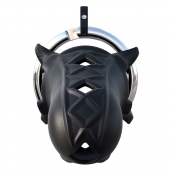 Черный замок верности Extreme Silicone Cock Blocker - Pipedream - купить с доставкой в Оренбурге