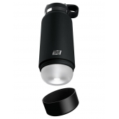 Черный мастурбатор в виде бутылки Fap Flask - Pipedream - в Оренбурге купить с доставкой