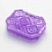 Фиолетовый мастурбатор-стимулятор Tenga Uni Amethyst - Tenga - в Оренбурге купить с доставкой