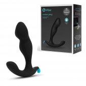 Черный утяжеленный анальный стимулятор Rocker Plug - 12 см. - b-Vibe - в Оренбурге купить с доставкой