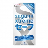 Презервативы Sagami Xtreme Ultrasafe с двойным количеством смазки - 10 шт. - Sagami - купить с доставкой в Оренбурге