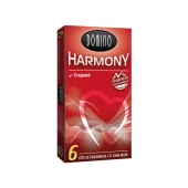 Гладкие презервативы Domino Harmony - 6 шт. - Domino - купить с доставкой в Оренбурге