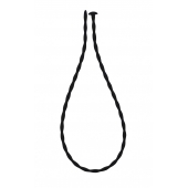 Черный уретральный массажер Glide Extra Small - 30 см. - Lola Games - купить с доставкой в Оренбурге