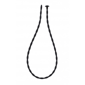 Черный уретральный массажер Glide Medium - 30 см. - Lola Games - купить с доставкой в Оренбурге