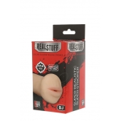 Нежный мастурбатор-ротик REALSTUFF 5INCH MASTURBATOR BJ - Dream Toys - в Оренбурге купить с доставкой