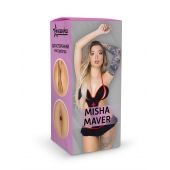 Двусторонний мастурбатор Misha Maver - 22 см. - ФлешНаш - в Оренбурге купить с доставкой