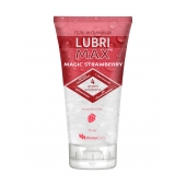 Интимный гель-смазка на водной основе Lubrimax Magic Strawberry - 75 мл. - ИнтелБИО - купить с доставкой в Оренбурге