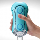 Голубой мастурбатор Tenga Flip ORB Ocean - Tenga - в Оренбурге купить с доставкой