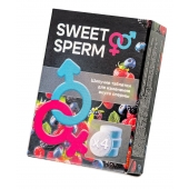 Шипучие таблетки для мужчин Sweet Sperm для изменения вкуса спермы (4 шт. по 0,5 гр.) - Капиталпродукт - купить с доставкой в Оренбурге