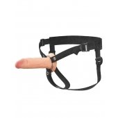 Полый страпон на ремнях 6’’ Hollow Silicone Strap-on - Pipedream - купить с доставкой в Оренбурге