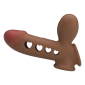 Насадка на пенис с эффектом расширения Tyronn - 16,1 см. - Baile - в Оренбурге купить с доставкой