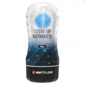 Прозрачный текстурированный мастурбатор Vacuum Cup Masturbator Planet - Baile - в Оренбурге купить с доставкой