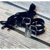 Черный комплект для растяжки на кровати «Новичок» - Sitabella - купить с доставкой в Оренбурге