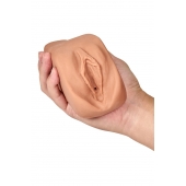 Маструбатор-вагина с вибрацией Soft   Wet Renata Realistic Tan Masturbator - Blush Novelties - в Оренбурге купить с доставкой