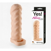 Телесная насадка-удлинитель Kleon - 15 см. - Sitabella - в Оренбурге купить с доставкой