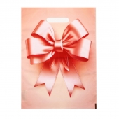 Пакет с принтом в виде банта с вырубной ручкой (30х40 см) - Сима-Ленд - купить с доставкой в Оренбурге