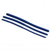 Набор из 3 синих силиконовых уретральных расширителей Invasion Silicone Urethral Sound Trainer Set - XR Brands - купить с доставкой в Оренбурге