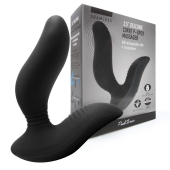 Черный вибромассажер простаты 3,5’’ Curve P-spot Massager - 12 см. - Erokay - в Оренбурге купить с доставкой