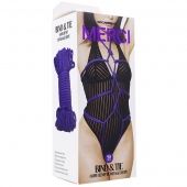 Фиолетовая верёвка для связывания и фиксации Bind Tie - 15,24 м. - Doc Johnson - купить с доставкой в Оренбурге
