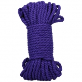 Фиолетовая верёвка для связывания и фиксации Bind Tie - 15,24 м. - Doc Johnson - купить с доставкой в Оренбурге