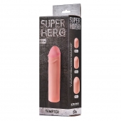 Фаллоудлинитель SUPER HERO Tempter - 16 см. - Lola Games - в Оренбурге купить с доставкой
