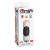 Мастурбатор-вагина Extreme Toyz Mega Grip Vibrating Stroker Mouth - Pipedream - в Оренбурге купить с доставкой
