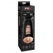 Мастурбатор-вагина с вибрацией Vibrating Mega Milker - Pipedream - в Оренбурге купить с доставкой