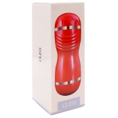 Двусторонний мастурбатор в колбе Cleo - вагина и ротик - Boys of Toys - в Оренбурге купить с доставкой