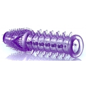 Фиолетовая закрытая насадка на пенис - 13,5 см. - Boys of Toys - в Оренбурге купить с доставкой