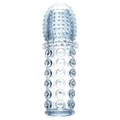 Прозрачная закрытая насадка на пенис - 13,5 см. - Boys of Toys - в Оренбурге купить с доставкой