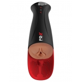 Мастурбатор-вагина в колбе с вибрацией Fuck-O-Matic Pro XL - Pipedream - в Оренбурге купить с доставкой