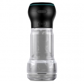 Набор PowerBlow   Feel Pocket Stroker Crystal: мастурбатор и интерактивная насадка - Kiiroo - в Оренбурге купить с доставкой
