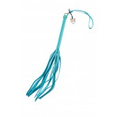 Голубая кожаная плеть - 50 см. - Pecado - купить с доставкой в Оренбурге