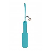 Голубой кожаный пэддл - 37 см. - Pecado - купить с доставкой в Оренбурге