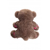 Бондажный набор: бурый мишка с розовыми оковами и наручниками - Pecado - купить с доставкой в Оренбурге