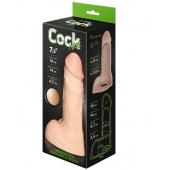 Телесный фаллоудлинитель с мошонкой Cock Next - 19 см. - LOVETOY (А-Полимер) - в Оренбурге купить с доставкой