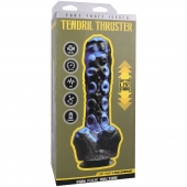 Черно-синяя мини-машина на присоске Tendril Thruster - 21,6 см. - Doc Johnson - купить с доставкой в Оренбурге