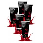 Набор из 5 съедобных лубрикантов JUJU со вкусом вишни - JuJu - купить с доставкой в Оренбурге