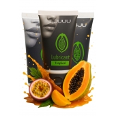 Набор из 3 съедобных лубрикантов JUJU со вкусом тропических фруктов - JuJu - купить с доставкой в Оренбурге