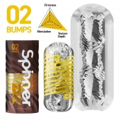Мастурбатор Tenga Spinner DX 02 Bumps - Tenga - в Оренбурге купить с доставкой