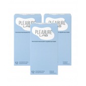 Набор из 3 упаковок ультратонких презервативов Pleasure Lab (по 12 шт.) - Pleasure Lab - купить с доставкой в Оренбурге