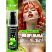 Съедобная смазка на водной основе с ароматом фейхоа - 60 гр. - Биоритм - купить с доставкой в Оренбурге