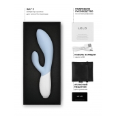 Нежно-голубой вибратор-кролик Lelo Ina 3 - 20 см. - Lelo