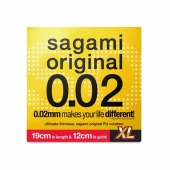 Презерватив увеличенного размера Sagami Original 0.02 XL-size - 1 шт. - Sagami - купить с доставкой в Оренбурге