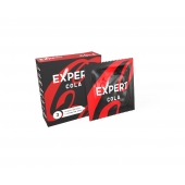 Презервативы с ароматом колы Expert Cola - 3 шт. - Expert - купить с доставкой в Оренбурге