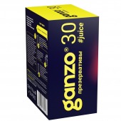 Ароматизированные презервативы Ganzo Juice - 30 шт. - Ganzo - купить с доставкой в Оренбурге